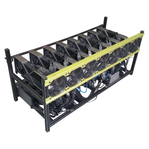 Ready To Mine 8 X Nvidia RTX 3080 LHR Complete Mining Rig