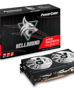 PowerColor HellHound AMD Radeom RX6600 8GB GPU Graphics CARD
