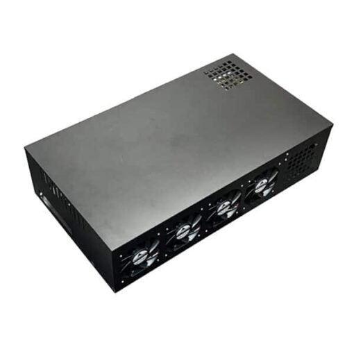 MineBox 8Qs quite mining server case 70mm and 2000w PSU