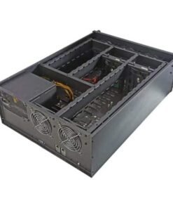 Minebox Chia server type case for 32 hard drives