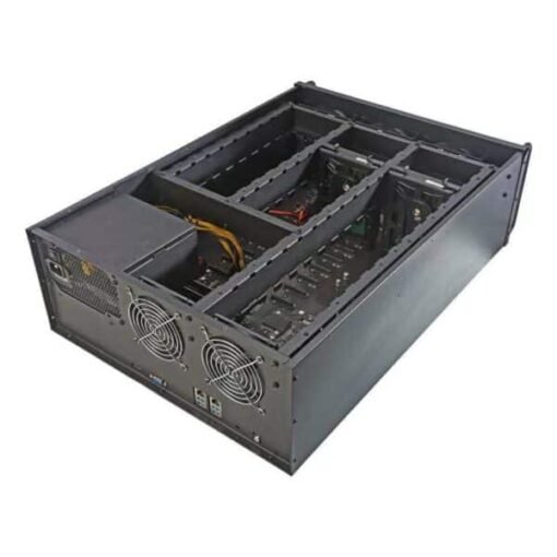 Minebox Chia server type case for 32 hard drives