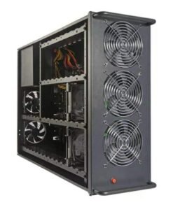 Minebox Chia server type case for 32 hard drives