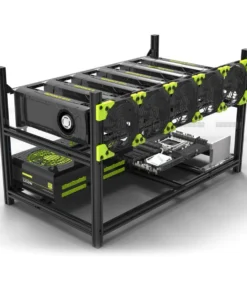 Ready To Mine 6 X Nvidia RTX 3060 Complete Mining Rig